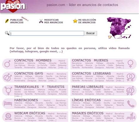 contactos pasion sevilla|PASION.COM sus anuncios ahora están en ️ MilPasiones.com.